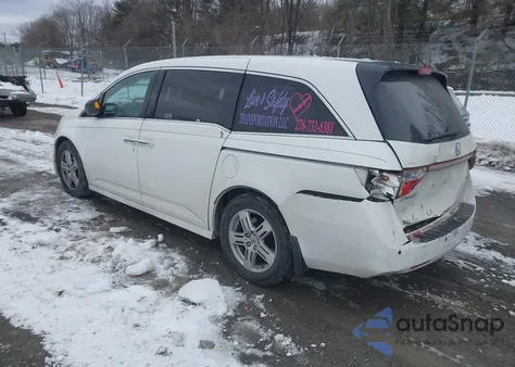 2011 Honda Odyssey Touring/Touring Elite z USA, uszkodzony, nr VIN 5FNRL5H97BB047349